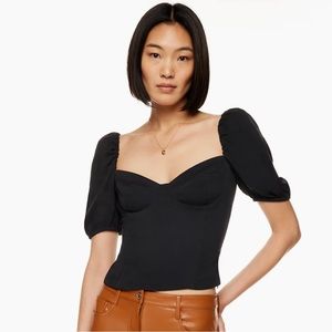 Wilfred Novella shortsleeve blouse